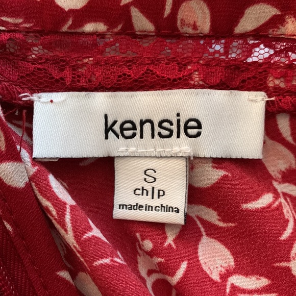 Kensie Meadow Floral Jumpsuit, Small - Picture 8 of 9